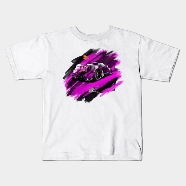 lbwk nissan gtr r35 trp Kids T-Shirt by naquash